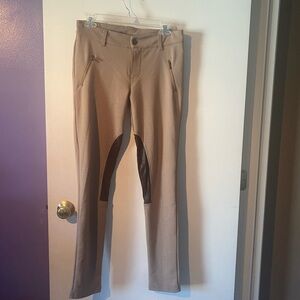 Bershka Women’s Tan Riding Pants Size XL